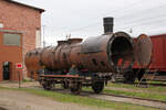 Der Kessel der 78 246 am 17.10.2026 im Bw Rottweil.