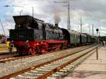 BR 78 in Erfurt mit Sonderzug nach Khnhausen, Sommer 2006