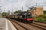 78 468 am Schluss des Zuges bei der Ausfahrt in Essen Hbf, am 16.09.2018.