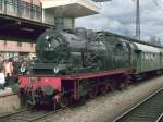 BR 78 468 mit Donnerbchsen im Schlepp, beim Dampfspektakel in Trier HBf