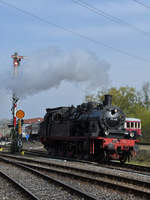 Die Dampflok 78 468 im Eisenbahnmuseum Bochum-Dahlhausen. (April 2018)