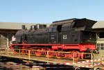 08. September 2012, Tag der Offenen Tür im Bw Lichtenfels, einem Depot des Verkehrsmuseums Nürnberg. Die rollfähige Lokokomotive 78 510, eine T18 der Preußischen Staatsbahn, wurde 1924 bei  Vulcan  gebaut. Mittlerweile glänzt sie wieder in der Fahrzeughalle des Verkehrsmuseums Nürnberg