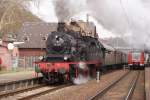 78 468 mit einem Sonderzug in Trier Ehrang am 05.04.2010