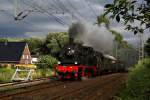 78 468 mit einem Sonderzug nach Niebll am 17.07.2010 in Elmshorn.