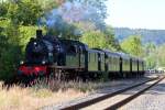 78 468 zum Fest  Bad Driburg unter Dampf  am Sonntag den 16/09/12 in der Bahnhofseinfahrt Bad Driburg von Paderborn kommend zur Weiterfahrt nach Ottbergen.