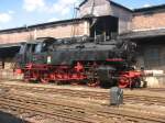 Die leider kalte 86 001 war auch in Chemnitz-Hilberdorf zu sehen.25.08.07