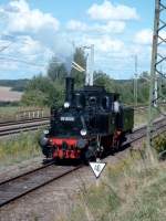 Dresdener 89 6009 bei der Lokparade beim Heitzhausfest im Chemnitzer Eisenbahnmuseum 