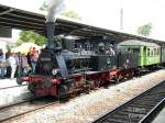 89 6009 im Bahnhof Neustadt an der Weinstrasse am 06.06.2004 anlsslich des Bahnhofsfestes.