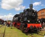 Rennsteigbahn 94 1538 (ex DB 94 1538-6), whrend der XVI. Dampfloktage im RAW Meiningen; 04.09.2010