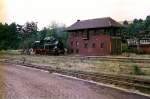 94 1292 beim Rangieren in Schmalkalden 1990