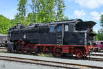 Die Dampflokomotive 95 016 wurde 1923 gebaut und hat im Deutschen Dampflokomotiv-Museum Neuenmarkt-Wirsberg ihre Ruhestätte gefunden.