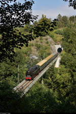 Am ersten Septemberwochenende war wieder Dampfzugbetrieb auf der Rübelandbahn.