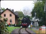 Mit Volldampf bergwrts. 95027 am 15.9.2013 in Steinach 