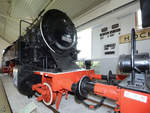Die Dampflokomotive 95 007 im Technikmuseum Speyer.