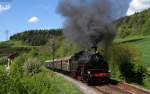 97 501 mit dem P nach Zollhaus-Blumberg in Epfenhofen 10.5.15