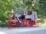 Die Br.98 507 hat bereits ihren Dienst geleistet, und steht nun als Denkmal vor dem Bahnhof Ingostadt.