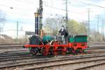 Dampfspektakel am 5.04.2010 im Eisenbahnmuseum Koblenz.