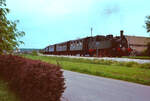 1983: Dampfzugsonderfahrt auf der Tälesbahn mit Dampflok 11 (ursprünglich Hohenzollerische Landesbahn HLB 11)  