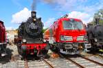 DB Cargo Siemens Vectron Dual Mode 249 093-6 als Gastlokomotive und Bahnwelt Darmstadt Kranichstein DME 184 am 16.05.26 bei den Kranichsteiner Bahnwelttagen