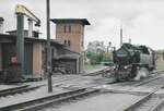 Schmalspurbahnen Dampflok 992323-6 Zur Wasseraufnahme in Kühlungsborn-West 16.10.2008