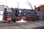 99 247 Gernrode im Mrz 1993, sonnig, aber saukalt war´s...