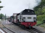 99 321 der Mecklenburgischen B�derbahn  Molli  in K�hlungsborn am 07.07.2026