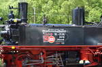 Preßnitztalbahn - Museumsbahn Steinbach – Jöhstadt: Detail an der Sächs.