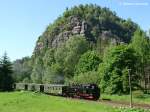 99 758 mit SOEG 201 nach Zittau am 05.06.2010 in Oybin