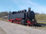 Sachsenbulle 99 1783,am 22.April 2016 stand in Putbus.