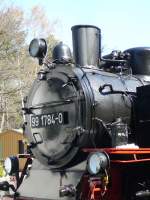 991784-0 steht am 25.04.09 im Bahnhof Ghren/Rgen