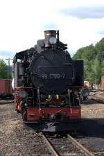 99 1790-7 abgestellt in Freital Hainsberg.