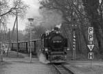 99 1782-4 der RBB mit einem Zug nach Putbus am 30.12.2008 in Baabe.