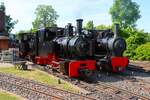 Feldbahnmuseum Frankfurt am Main 50 Jahre Feier mit Budich KDL13 und CKD Typ BS70 Gastlokomotive am 31.05.25 im Rebstock