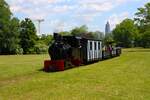 Feldbahnmuseum Frankfurt am Main 50 Jahre Feier mit Budich KDL13 Gastlokomotive am 31.05.25 im Rebstock