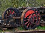 Zwei Ersatzachsen fr die inzwischen auf drei Henschel-Lok`s angewachsene Sammlung der Eisenbahnfreunde Grenzland in Aachen-Walheim.