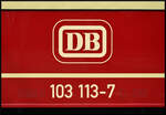 Detailstudie der Blondine des DB Museum am 28.05.2023 in Ludwigsburg.
