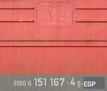 Halterwechsel bei 151 167-4 | EGP | Anklam | Dezember 2021