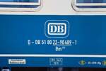 Berschriftung eines IC Wagen am 10.10.26 in Wiesbaden 