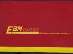 EBM Cargo Logo am 19.06.15 in Heidelberg Hbf 