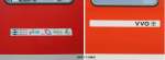 Mageres Marketing - Was sollen diese Wagenaufkleber bei RegioDB Sachsen (links) und S-Bahn Dresden (rechts)  rüberbringen ; emotionslose Präsentation der Verkehrsverbünde oder sinnvoll freundliche