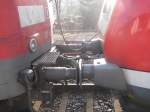 Kupplung zwichen einer BR 111 und RE Waggon´s.