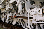09.10.2004 anlässlich des Weimarer Zwiebelmarktes zeigt der Thüringer Eisenbahnverein (TEV) im ehemaligen Bw Weimar seine Exponate.