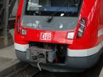 Scheinwerfer und Kupplung von 430 603 am 24.05.14 in Frankfurt am Main Hbf