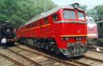 120 506 Im Eisenbahnmuseum Dieringhausen Juni 2000
