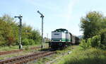 Die V100 003 (92 80 1201 003-1 D-LDK) vom Förderverein Berlin-Anhaltinische Eisenbahn e.V.