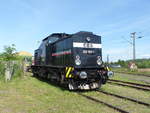 EBS 202 597-1 am 01.06.2019 beim Eisenbahnfest im Bw Weimar.