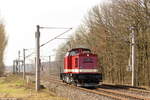 112 565-7 PRESS (202 565-8) fuhr Lz durch Nennhausen weiter in Richtung Wustermark. 08.03.2020
