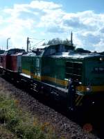 112 708 und 202 781fahren gemeinsam Richtung Niederwiesa zur Aufstellung fr die groe Lokparade im SEM Chemnitz