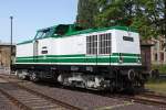 Die V100 003 im DB Museum Halle (Saale) am 02,07,10
