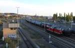 Die Ex Uwe Adam 202 Rangiert am 15.10.13 in Gera.